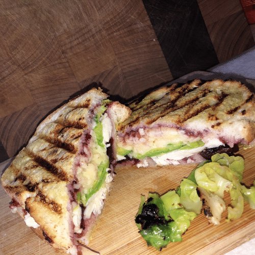 Leftover Turkey Toastie | Recipes | Flamin' Fitness