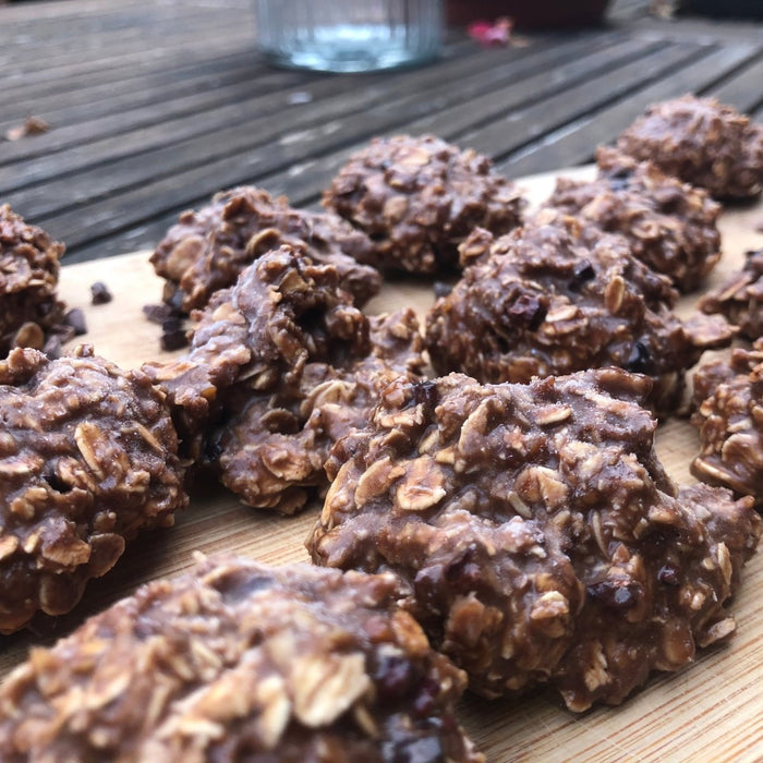 Peanut Butter & Chocolate Protein Balls - Flamin' Fitness