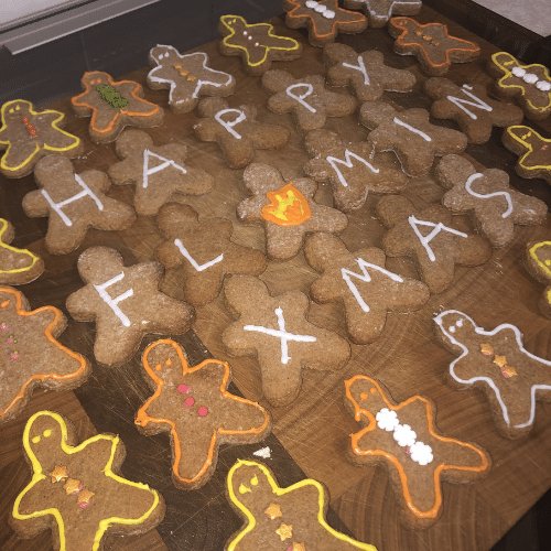Protein Gingerbread Men - Flamin' Fitness