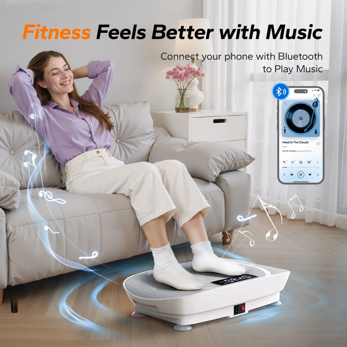 Vibration Plate Exercise Machine Whole Body Fitness Platform