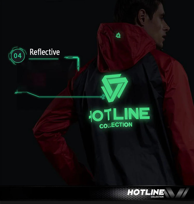 Men’s Hooded Sports Windbreaker Workout Jacket