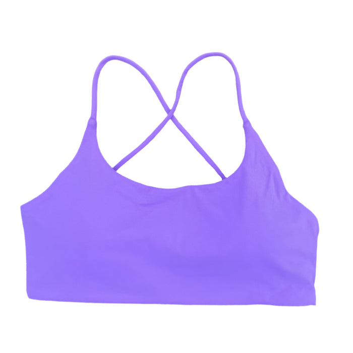 Seamless Criss Cross Sports Bra – Yoga & Gym Top