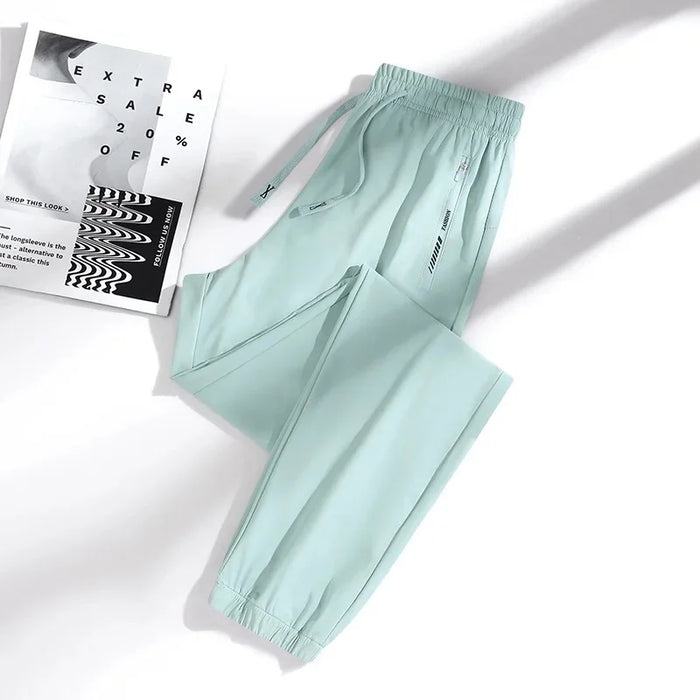 Men’s Quick Dry Ice Silk Outdoor Sports Pants