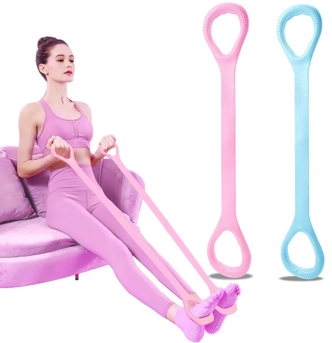 Stretching Belt for Yoga, Dance, and Physical Therapy