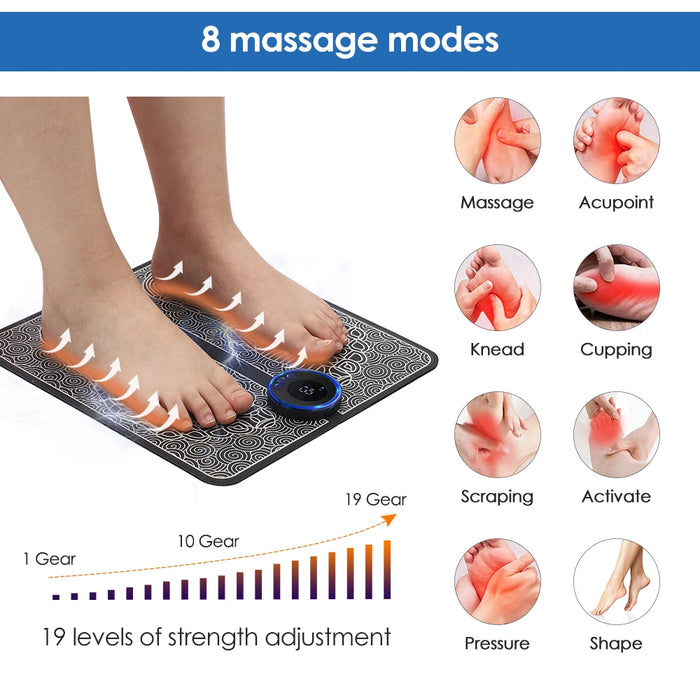 Rechargeable Foot Electrostimulation Device