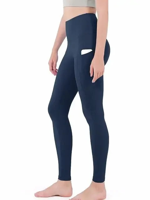 High-Waisted Gym Leggings With Pockets