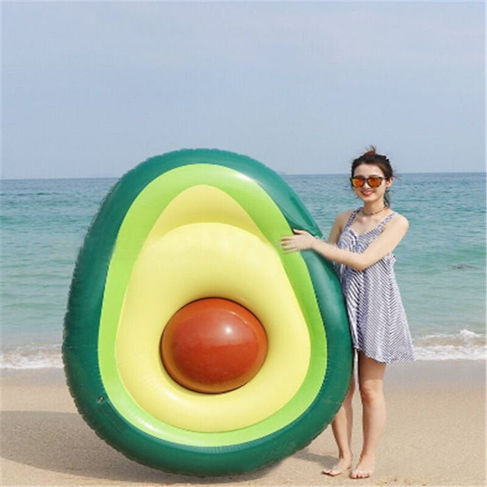 2-in-1 Giant Avocado Pool Inflatable + Beach Game - Flamin' Fitness