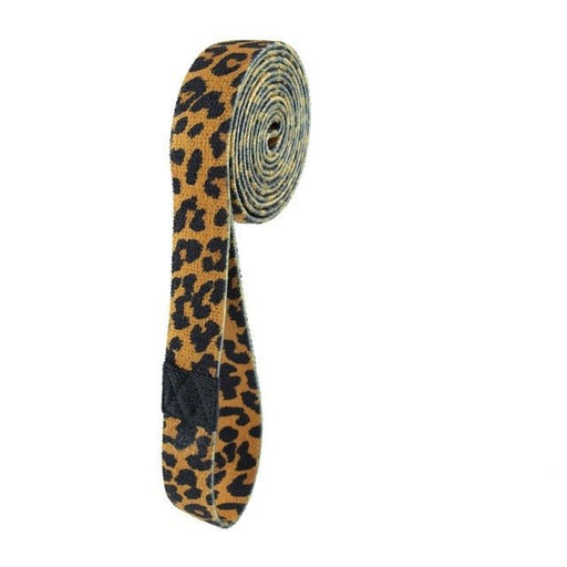 25-35lbs Long Resistance Band - Leopard Print - Flamin' Fitness