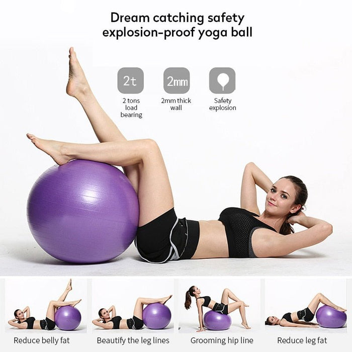 75cm Yoga Exercise Ball - Flamin' Fitness