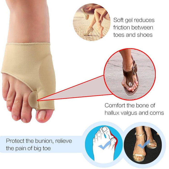 Big Toe Separator & Support Cover (Pair) - Flamin' Fitness