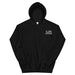 Black Embroidered Logo Hoodie - Flamin' Fitness