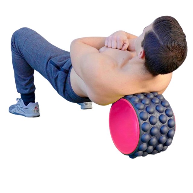 Bobble Massage Yoga Wheel - Flamin' Fitness