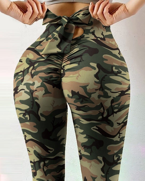 Camouflage Seamless Leggings - Flamin' Fitness