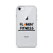 Clear iPhone Case - Flamin' Fitness