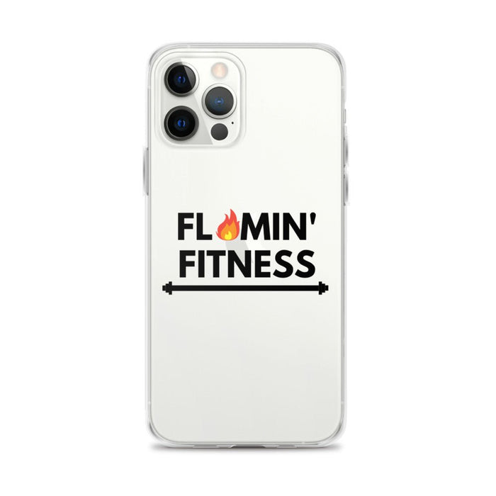 Clear iPhone Case - Flamin' Fitness