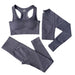 Essentials 3 Piece Seamless Women's Gym Set - Flamin' Fitness