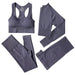 Essentials 4 Piece Seamless Women's Gym Set - Flamin' Fitness