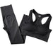 Essentials Seamless Sports Bra & Shorts Gym Set - Flamin' Fitness