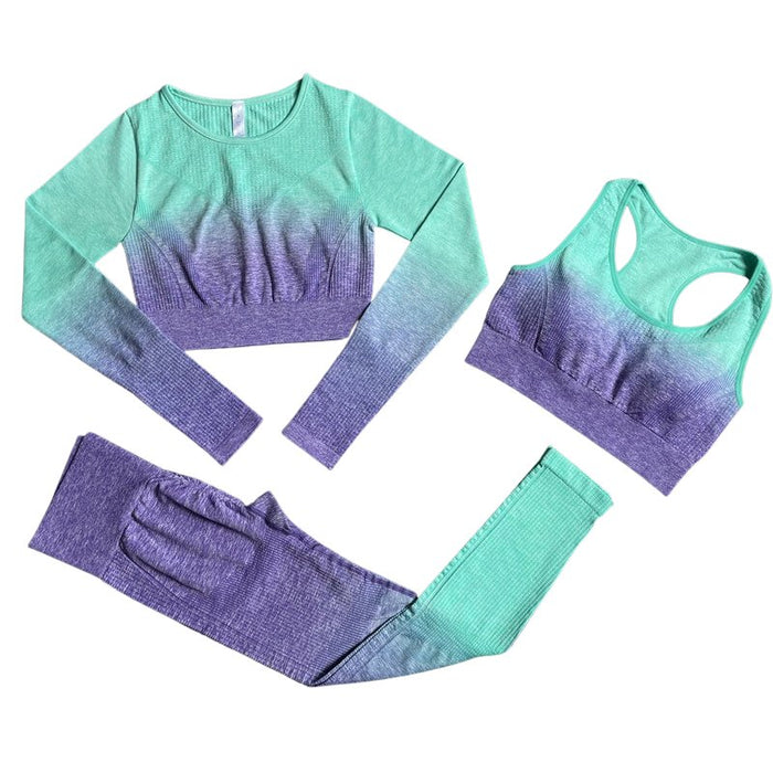 FitFusion 3-Piece Women's Gym Kit - Flamin' Fitness