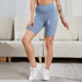 High-Waisted Mid-Length Cycling Shorts - Flamin' Fitness