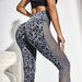 Leopard Print Breathable Gym Leggings - Flamin' Fitness