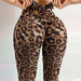 Leopard Print Seamless Leggings - Flamin' Fitness