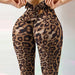 Leopard Print Seamless Leggings - Flamin' Fitness