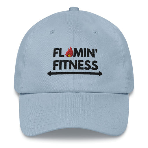 Light Blue Baseball Cap - Flamin' Fitness