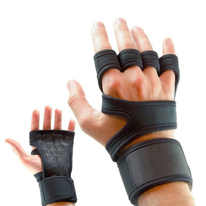 MaxLift Open-Back Gloves - Flamin' Fitness