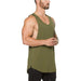 Men's Essentials Plain Stringer Vest - Flamin' Fitness