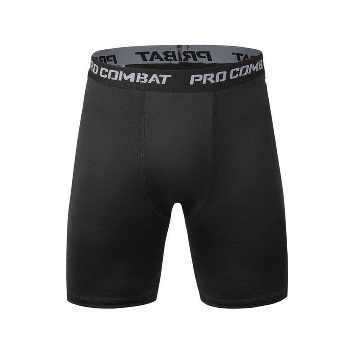 Men's Pro Combat Compression Base Layer Shorts - Flamin' Fitness