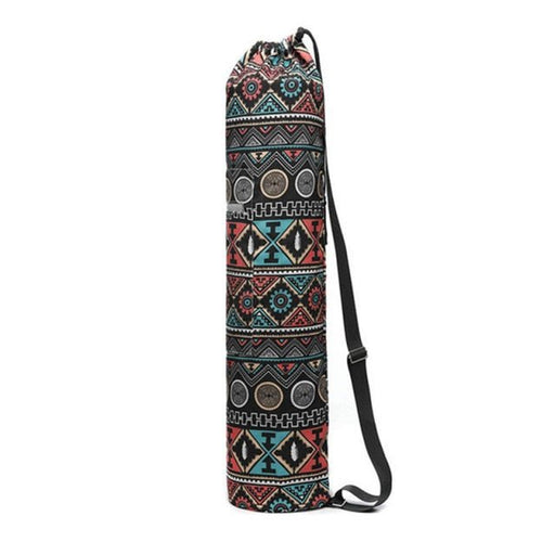 Multi-Coloured Aztec Yoga Mat Bag - Flamin' Fitness