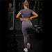 PastelMotion Short Sleeve & Shorts Workout Set - Flamin' Fitness