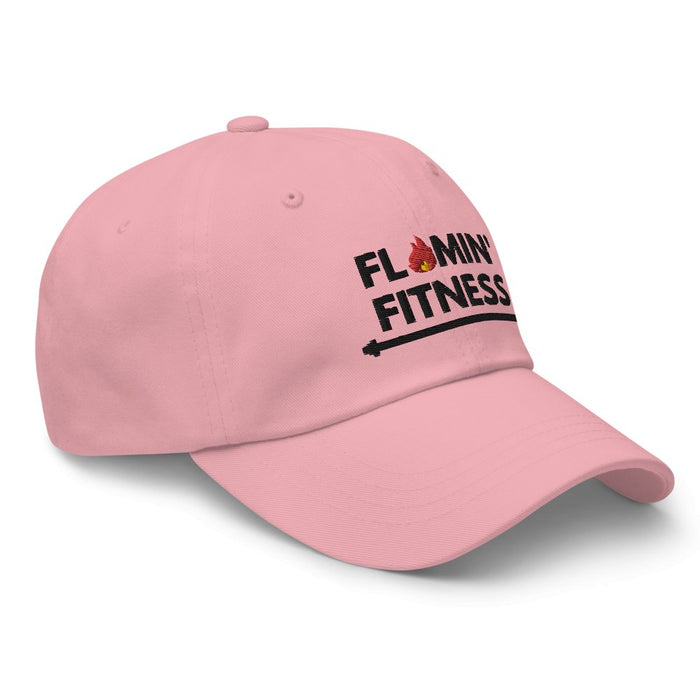 Pink Baseball Cap - Flamin' Fitness