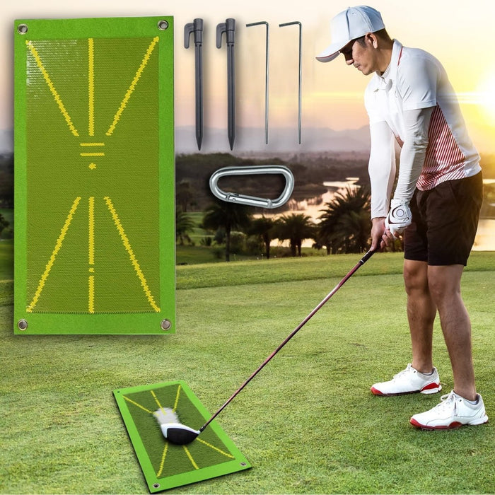 PowerDrive Golf Training Mat - Flamin' Fitness