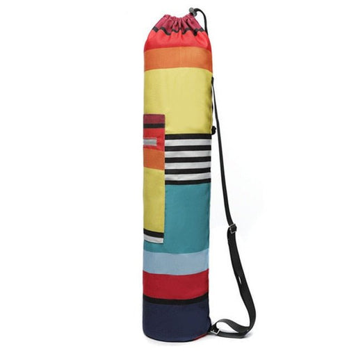 Rainbow Stripe Yoga Mat Bag - Flamin' Fitness