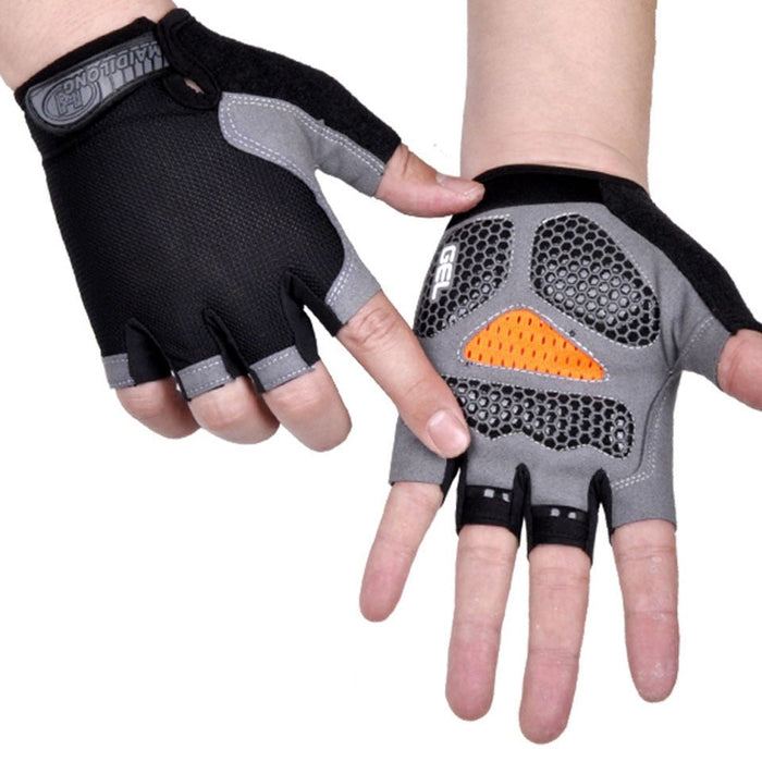 Silicone Gel Cycling Gloves - Flamin' Fitness