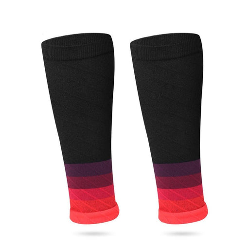 Two-Tone Calf Compression Sleeves - Flamin' Fitness