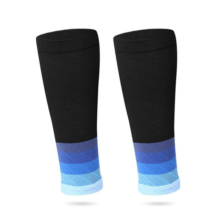Two-Tone Calf Compression Sleeves - Flamin' Fitness