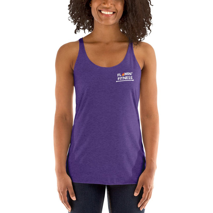 Women's Purple Tank Top - Flamin' Fitness