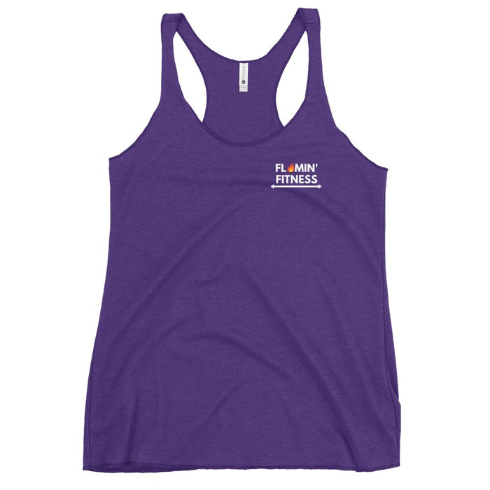Women's Purple Tank Top - Flamin' Fitness
