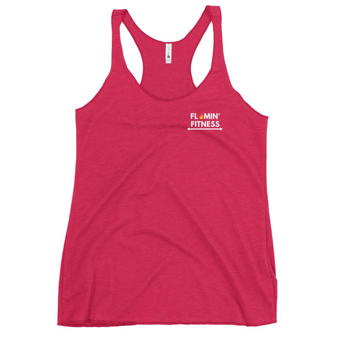 Women's Vintage Pink Tank Top - Flamin' Fitness