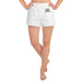 Women's White Sports Shorts - Flamin' Fitness